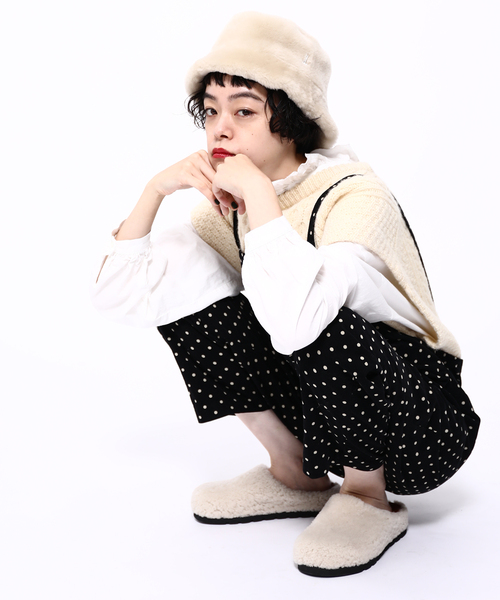 ジャーナルスタンダードラックス アランアミ クルーネックベスト ブラック ウール JOURNAL STANDARD LUXE（ジャーナルスタンダード ラックス）の「アラン