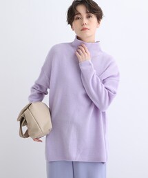 INDIVI | 【肌触り◎/ハミルトンウール】ハイネックニット(ニット/セーター)