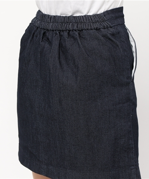 Chico（チコ）の「デニムイージーBOXスカート（スカート・レディース・ブルー/インディゴブルー・FREE）」の8枚目の写真