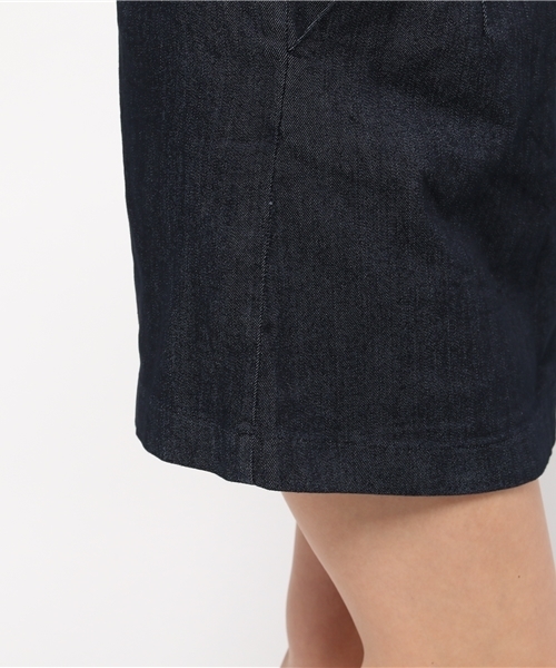 Chico（チコ）の「デニムイージーBOXスカート（スカート・レディース・ブルー/インディゴブルー・FREE）」の10枚目の写真