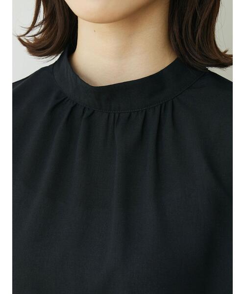 ELENCARE DUE（エレンカーレデュエ）の「・ELENCARE DUE スタンドカラーブラウス（シャツ/ブラウス・レディース・ピンク/アイボリー/ブラック/ブルー・FREE）」の15枚目の写真