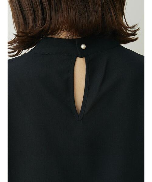 ELENCARE DUE（エレンカーレデュエ）の「・ELENCARE DUE スタンドカラーブラウス（シャツ/ブラウス・レディース・ピンク/アイボリー/ブラック/ブルー・FREE）」の12枚目の写真