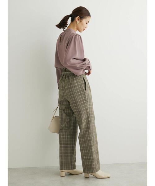 ELENCARE DUE（エレンカーレデュエ）の「・ELENCARE DUE スタンドカラーブラウス（シャツ/ブラウス・レディース・ピンク/アイボリー/ブラック/ブルー・FREE）」の19枚目の写真