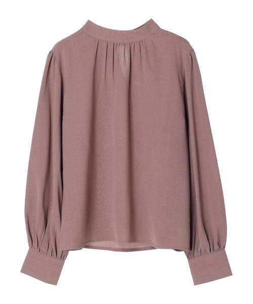 ELENCARE DUE（エレンカーレデュエ）の「・ELENCARE DUE スタンドカラーブラウス（シャツ/ブラウス・レディース・ピンク/アイボリー/ブラック/ブルー・FREE）」の22枚目の写真