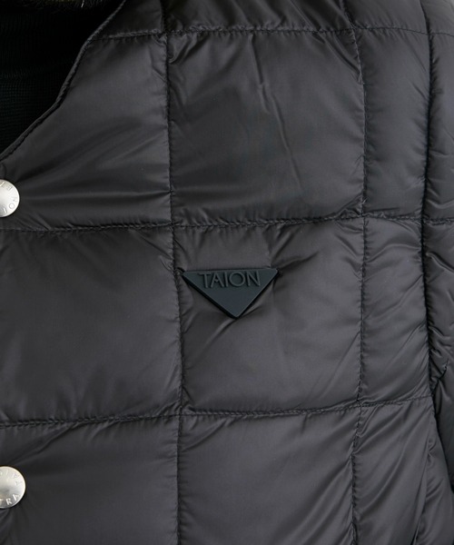 セット TAION EXTRA タイオンエクストラ 3way ダウンジャケット TAION EXTRA / タイオンエクストラ】HIGHT NECK INNER DOWN SET