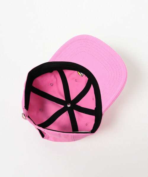 BEAMS(ビームス)の「QUARTER SNACKS / Pop Art Denim Cap(キャップ・メンズ・ピンク/インディゴブルー・ONE SIZE)」の6枚目の写真