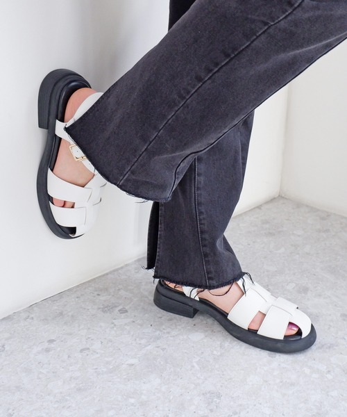 セール】太ストラップグルカサンダル/7208（サンダル）｜MODE KAORI  