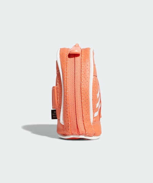 adidas（アディダス）の「スリーストライプ キャディバッグ型 ボールケース【adidas Golf/アディダスゴルフ】（ゴルフグッズ・レディース・オレンジ/ホワイト/ブラック・FREE）」の15枚目の写真
