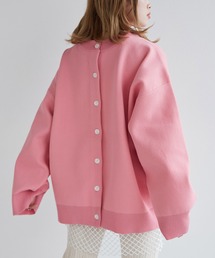 w closet | 【前後2WAY】クルーネックカーディガン(カーディガン/ボレロ)