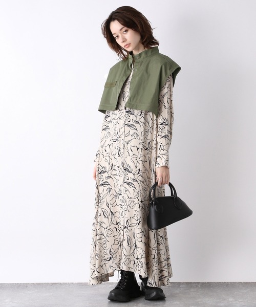 JEANASIS（ジーナシス）の「ミリタリー2WAYベスト/189215（ベスト