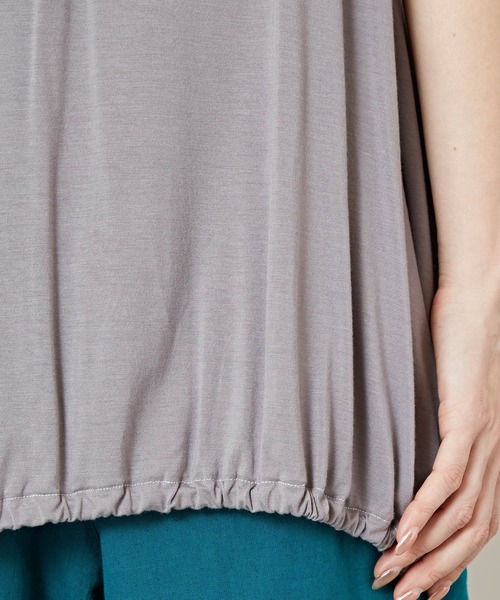 チャイハネ(チャイハネ)の「【チャイハネ】ネイタツイストトップス(Tシャツ/カットソー・レディース・パープル/レッド/ホワイト・FREE)」の14枚目の写真