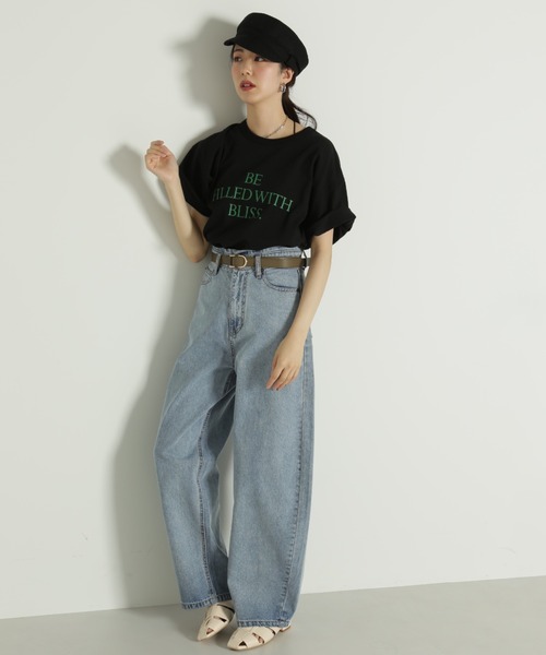 FREE'S MART（フリーズマート）の「◆ロゴビッグＴシャツ（Tシャツ/カットソー・レディース・ピンク/ホワイト/ブラック・FREE）」の10枚目の写真