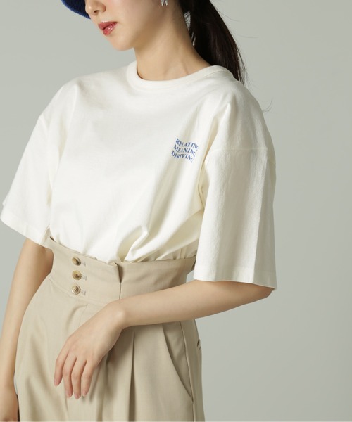 FREE'S MART（フリーズマート）の「◆ロゴビッグＴシャツ（Tシャツ/カットソー・レディース・ピンク/ホワイト/ブラック・FREE）」の14枚目の写真