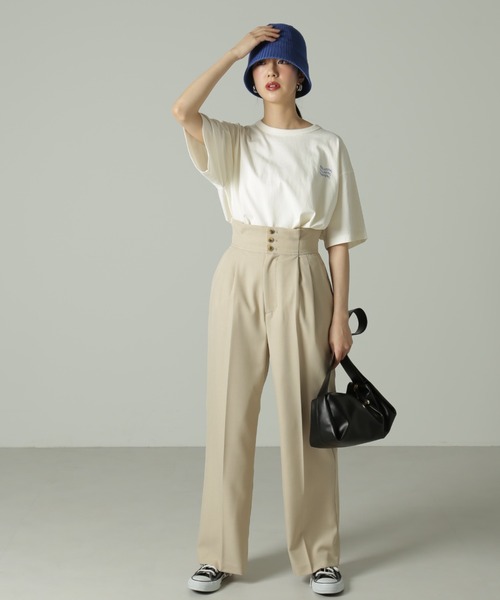 FREE'S MART（フリーズマート）の「◆ロゴビッグＴシャツ（Tシャツ/カットソー・レディース・ピンク/ホワイト/ブラック・FREE）」の6枚目の写真