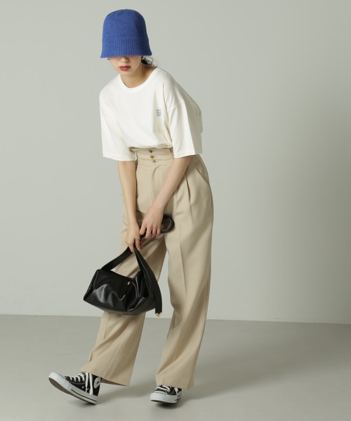 FREE'S MART（フリーズマート）の「◆ロゴビッグＴシャツ（Tシャツ/カットソー・レディース・ピンク/ホワイト/ブラック・FREE）」の12枚目の写真