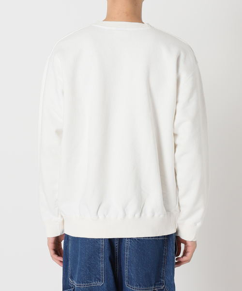 JOURNAL STANDARD relume(ジャーナルスタンダード レリューム)の「◆【マッハGoGoGo × relume】AGINGスウェット(スウェット・メンズ・ホワイト/ネイビー・MEDIUM/LARGE)」の13枚目の写真