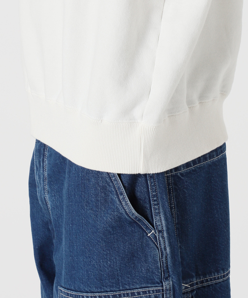 JOURNAL STANDARD relume(ジャーナルスタンダード レリューム)の「◆【マッハGoGoGo × relume】AGINGスウェット(スウェット・メンズ・ホワイト/ネイビー・MEDIUM/LARGE)」の7枚目の写真