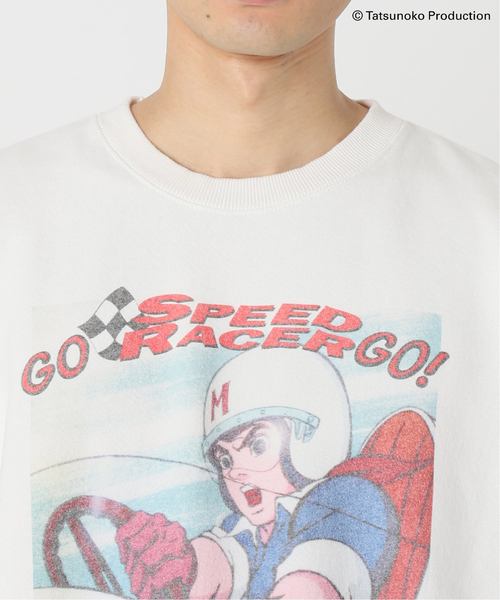 JOURNAL STANDARD relume(ジャーナルスタンダード レリューム)の「◆【マッハGoGoGo × relume】AGINGスウェット(スウェット・メンズ・ホワイト/ネイビー・MEDIUM/LARGE)」の10枚目の写真