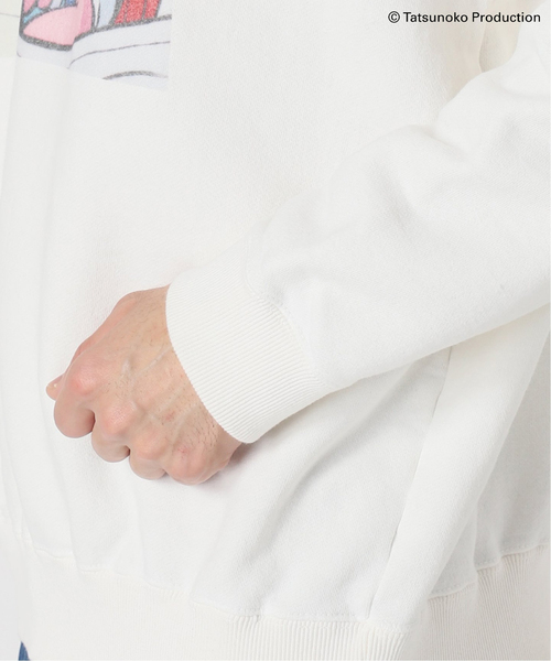 JOURNAL STANDARD relume(ジャーナルスタンダード レリューム)の「◆【マッハGoGoGo × relume】AGINGスウェット(スウェット・メンズ・ホワイト/ネイビー・MEDIUM/LARGE)」の16枚目の写真