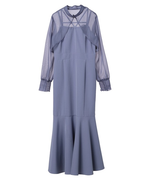 earth music&ecology(アースミュージックアンドエコロジー)の「SET2点シアーボレロ+キャミワンピース(ワンピース・レディース・ピンク系その他3/ブラック/ブルー・M/S)」の20枚目の写真