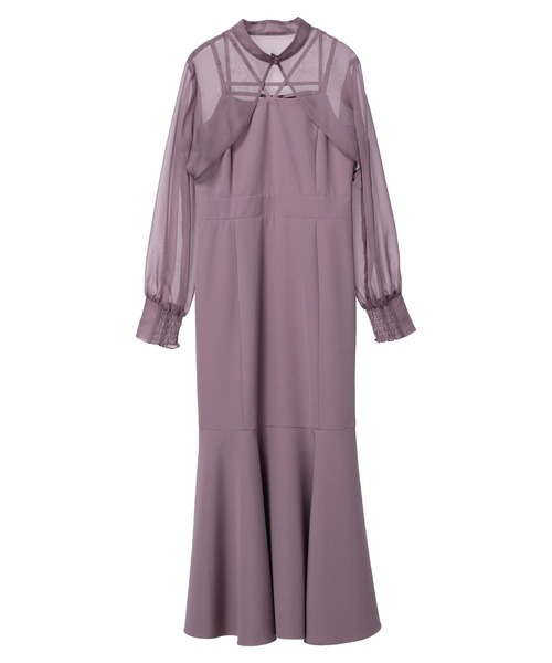 earth music&ecology(アースミュージックアンドエコロジー)の「SET2点シアーボレロ+キャミワンピース(ワンピース・レディース・ピンク系その他3/ブラック/ブルー・M/S)」の14枚目の写真