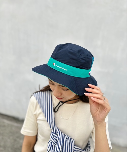 Champion（チャンピオン）の「champion / kids/サンシールドアドベンチャー / CMP-151-0012（ハット・キッズ・ブラック/ピンク/パープル/ネイビー・ONESIZE）」の6枚目の写真