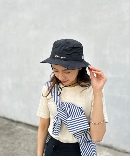 Champion（チャンピオン）の「champion / kids/サンシールドアドベンチャー / CMP-151-0012（ハット・キッズ・ブラック/ピンク/パープル/ネイビー・ONESIZE）」の7枚目の写真