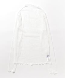 【i-dare】ダイヤ柄 格子柄 シースルー シアー トップス