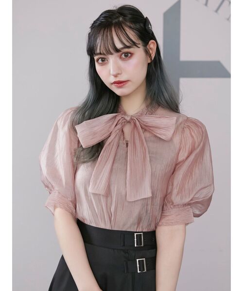 EATME（イートミー）の「フェイクレザーヘアクリップSET（ヘアピン・レディース・ブラック・FREE）」の5枚目の写真