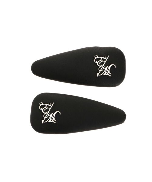 EATME（イートミー）の「フェイクレザーヘアクリップSET（ヘアピン・レディース・ブラック・FREE）」の7枚目の写真