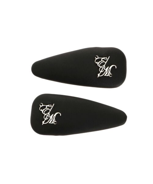 EATME（イートミー）の「フェイクレザーヘアクリップSET（ヘアピン・レディース・ブラック・FREE）」の11枚目の写真