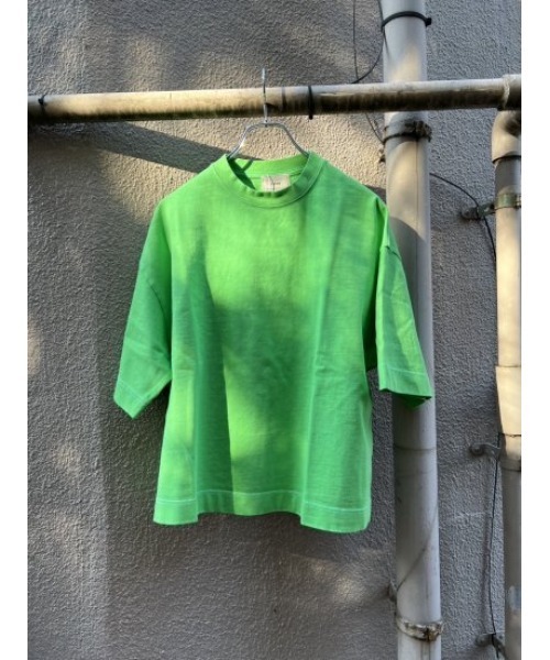 EVCON(エビコン)の「【EVCON】エビコン EVCON GARMENT DYED W S/S(Tシャツ/カットソー・メンズ・グリーン/オレンジ/サックスブルー・3/2/1)」の2枚目の写真