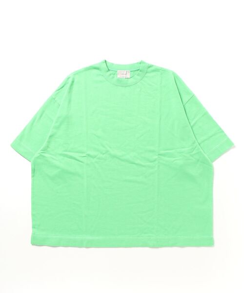 EVCON(エビコン)の「【EVCON】エビコン EVCON GARMENT DYED W S/S(Tシャツ/カットソー・メンズ・グリーン/オレンジ/サックスブルー・3/2/1)」の5枚目の写真