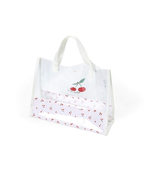 SLAP SLIP（スラップスリップ）の「SLAPSLIP/チェリー恐竜柄スイムバッグ（スイムグッズ・キッズ・グリーン系その他/ホワイト系その他/ピンク系その他/ブルー系その他・ONESIZE）」の14枚目の写真