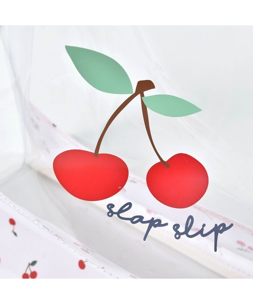 SLAP SLIP（スラップスリップ）の「SLAPSLIP/チェリー恐竜柄スイムバッグ（スイムグッズ・キッズ・グリーン系その他/ホワイト系その他/ピンク系その他/ブルー系その他・ONESIZE）」の15枚目の写真