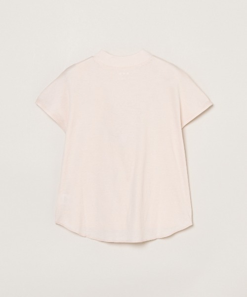 three dots(スリードッツ)の「ダブルガーゼ モックネックTシャツ(Tシャツ/カットソー・レディース・ホワイト/グリーン系その他/ブルー系その他/ブラック系その他/ブラック/レッド系その他・SMALL/MEDIUM)」の19枚目の写真