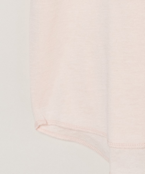three dots(スリードッツ)の「ダブルガーゼ モックネックTシャツ(Tシャツ/カットソー・レディース・ホワイト/グリーン系その他/ブルー系その他/ブラック系その他/ブラック/レッド系その他・SMALL/MEDIUM)」の22枚目の写真
