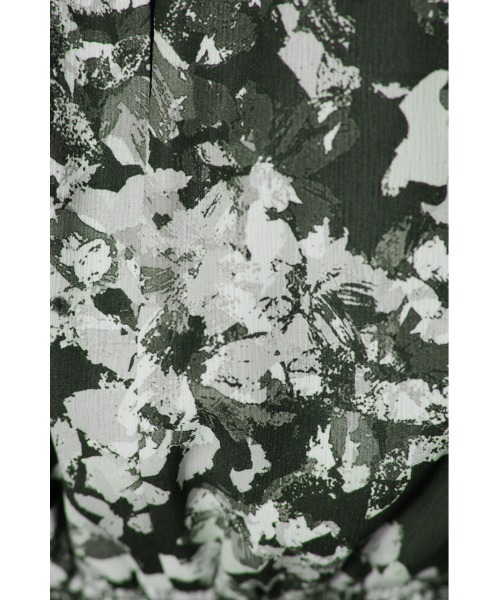 rienda（リエンダ）の「スリットスリーブカシュクールロンパース 夏服（つなぎ/オールインワン・レディース・ライトグレー/ベージュ系その他/ブラック/ブラック系その他・SMALL/MEDIUM）」の12枚目の写真