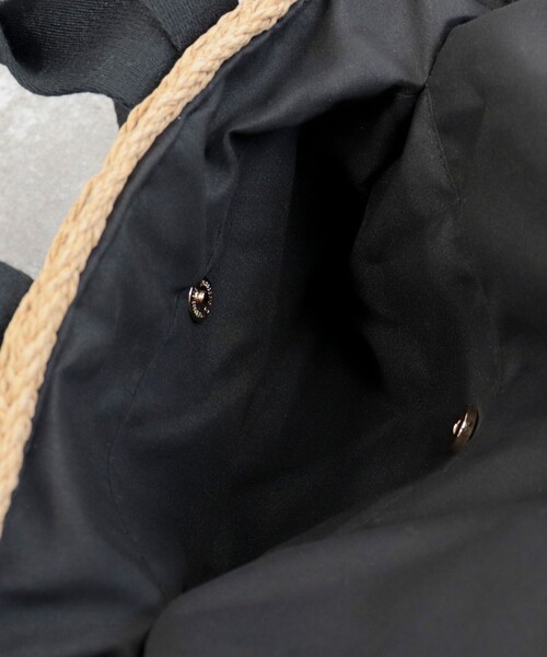 fredy emue(フレディエミュ)の「2タイプハンドルかごバッグ(かごバッグ・レディース・ブラック/ブルー/グリーン・FREE)」の13枚目の写真