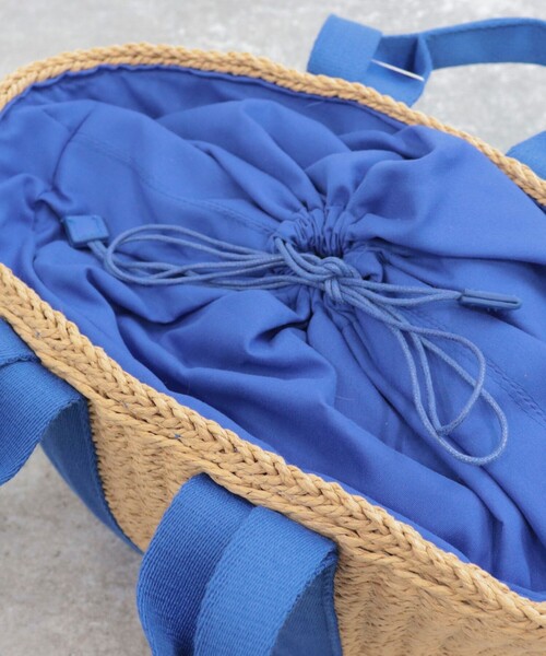 fredy emue(フレディエミュ)の「2タイプハンドルかごバッグ(かごバッグ・レディース・ブラック/ブルー/グリーン・FREE)」の16枚目の写真