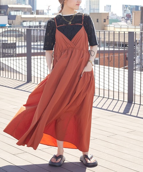 w closet(ダブルクローゼット)の「袖ラインレースプルオーバー(Tシャツ/カットソー・レディース・オフホワイト/ブラック/ブルー・FREE)」の12枚目の写真