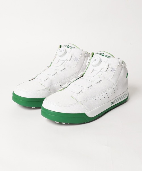 GRAVIS TARMACスニーカー 26.5 cm ホワイト/グリーン 良】グラビス