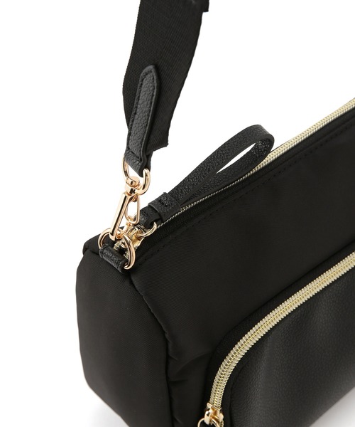 ROPE' PICNIC(ロペピクニック)の「撥水加工/ミニワイドショルダーバッグ(ショルダーバッグ・レディース・レッド/ブラック・FREE)」の7枚目の写真