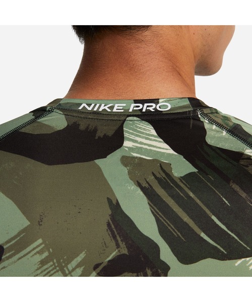 NIKE（ナイキ）の「ナイキ NIKE ナイキ NP DF スリム カモ AO S/S トップ（Tシャツ/カットソー・メンズ・ブラック/カーキ・3L/M/S/L/LL）」の11枚目の写真