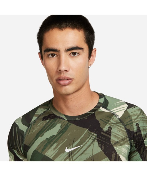 ナイキ NIKE ナイキ NP DF スリム カモ AO S/S トップ（その他トップス
