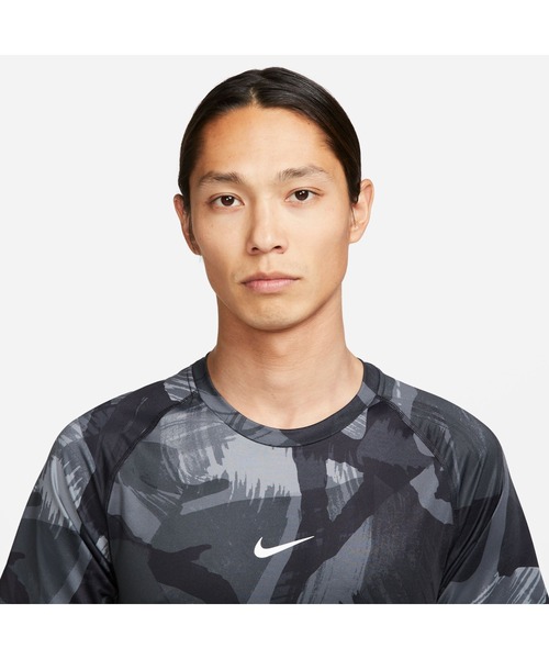 NIKE（ナイキ）の「ナイキ NIKE ナイキ NP DF スリム カモ AO S/S トップ（Tシャツ/カットソー・メンズ・ブラック/カーキ・3L/M/S/L/LL）」の3枚目の写真