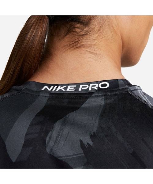 NIKE（ナイキ）の「ナイキ NIKE ナイキ NP DF スリム カモ AO S/S トップ（Tシャツ/カットソー・メンズ・ブラック/カーキ・3L/M/S/L/LL）」の4枚目の写真