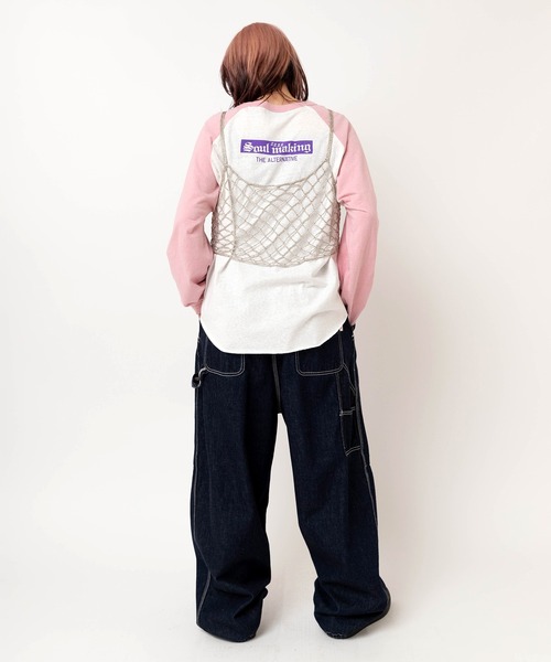 RNA（アールエヌエー）の「R4122 イージーＢＩＧペインター（デニムパンツ・レディース・ワンウォッシュ/ホワイト・MEDIUM）」の10枚目の写真