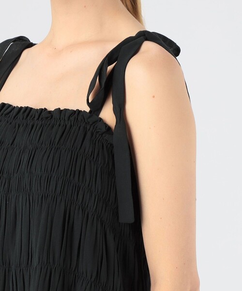 BY MALENE BIRGER(バイマレーネビルガー)の「BY MALENE BIRGER シフォンドレス(ワンピース・レディース・ブラック・34)」の5枚目の写真