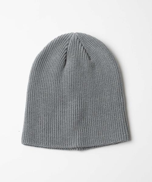 WEGO（ウィゴー）の「WEGO/シングルリブニットワッチ（ニットキャップ/ビーニー・レディース・ホワイト/グレー/ブラック・FREE）」の9枚目の写真